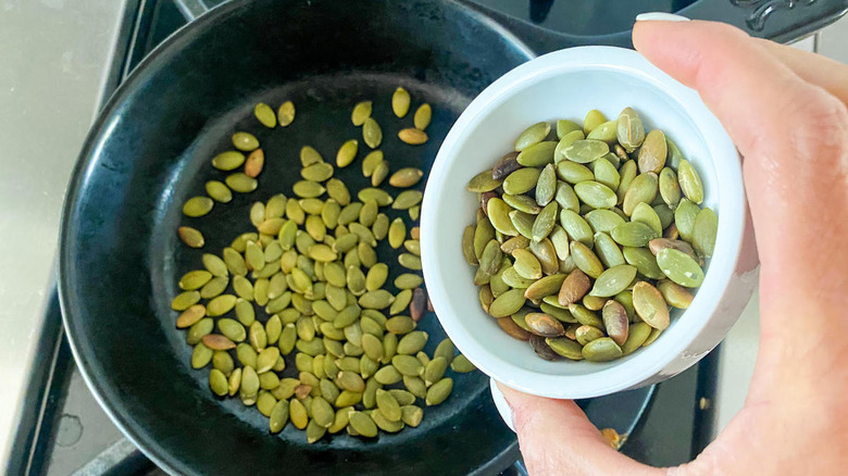 cooking pumpkin seeds