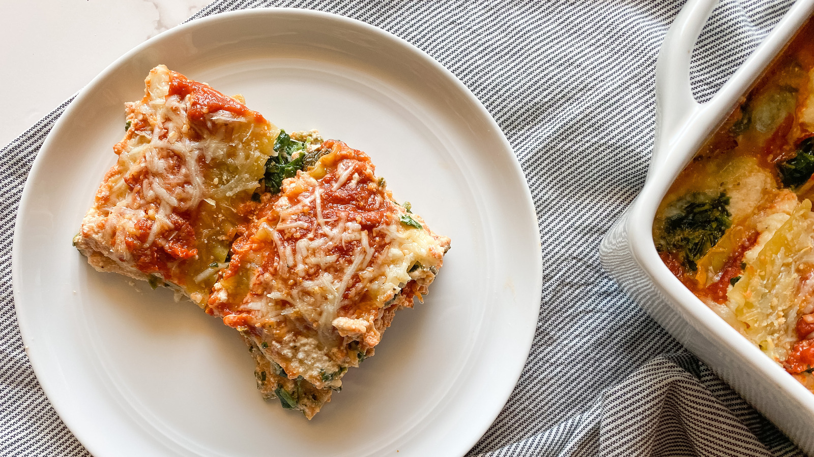 Easy Spinach Lasagna Recipe