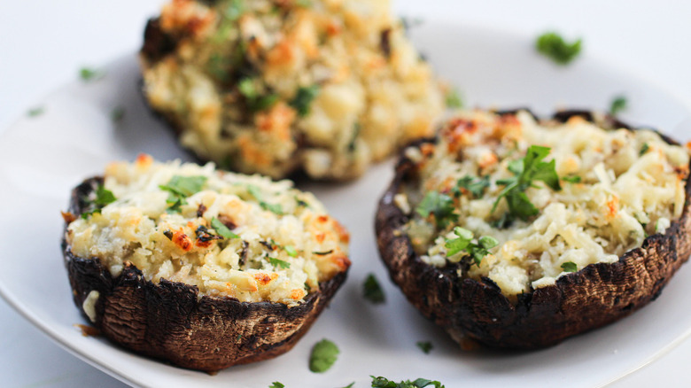 Stuffed mushrooms