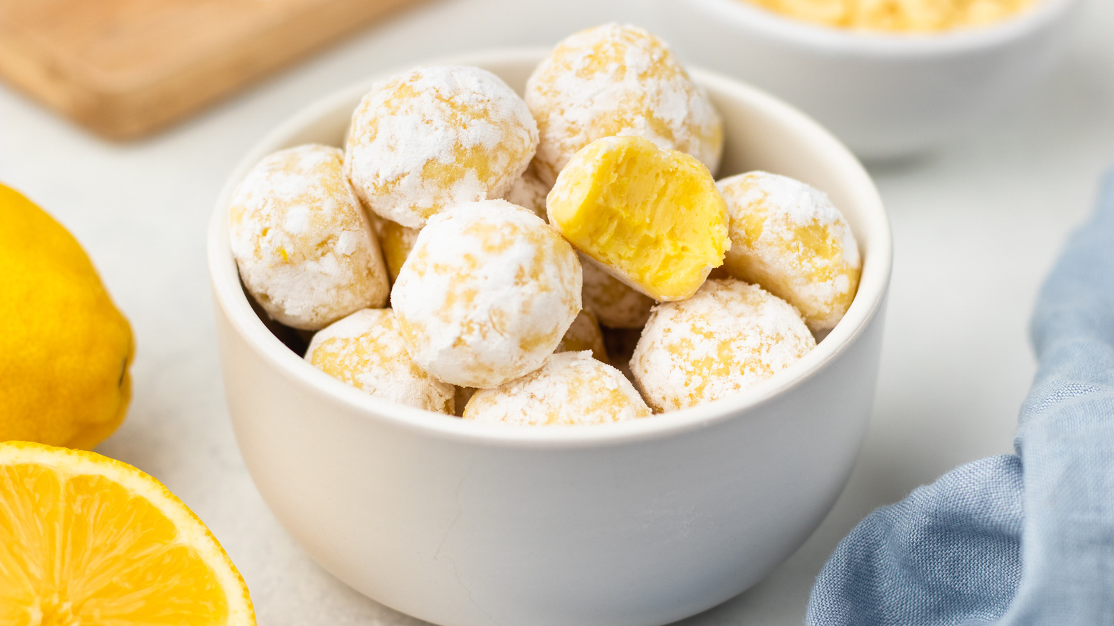Easy White Chocolate Lemon Truffles Recipe