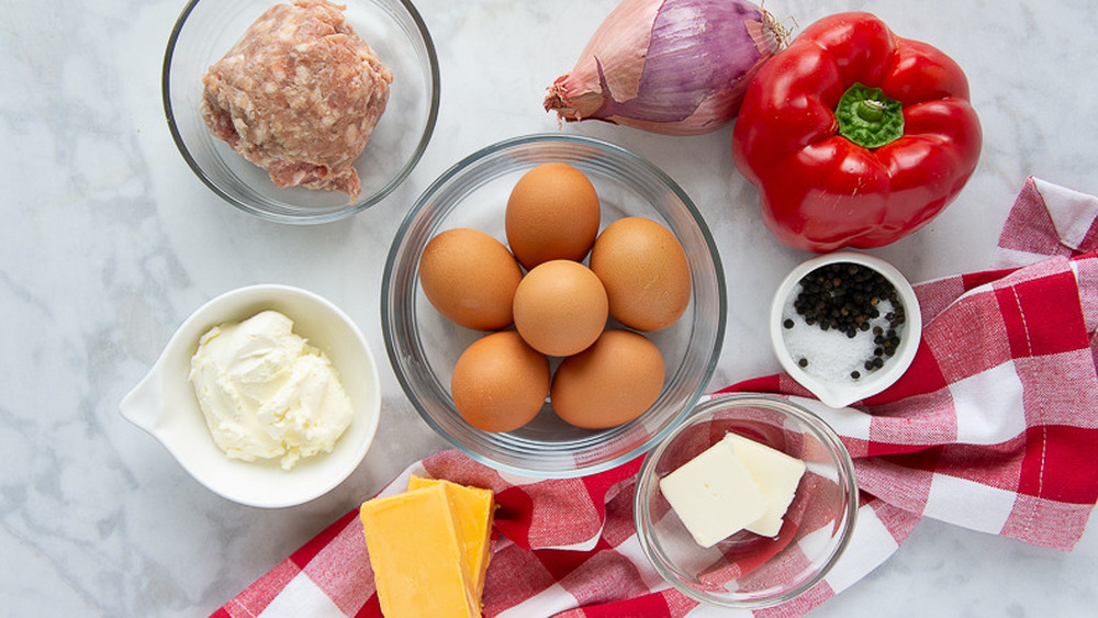 egg casserole ingredients
