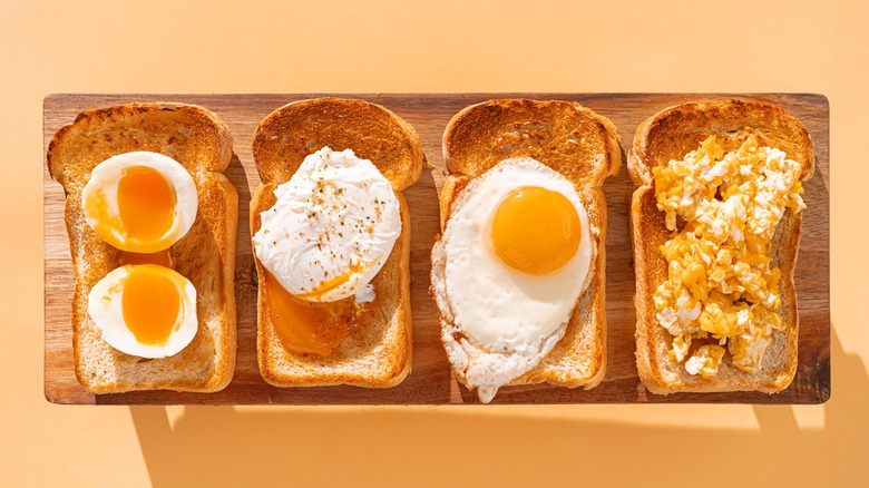 eggs on toast