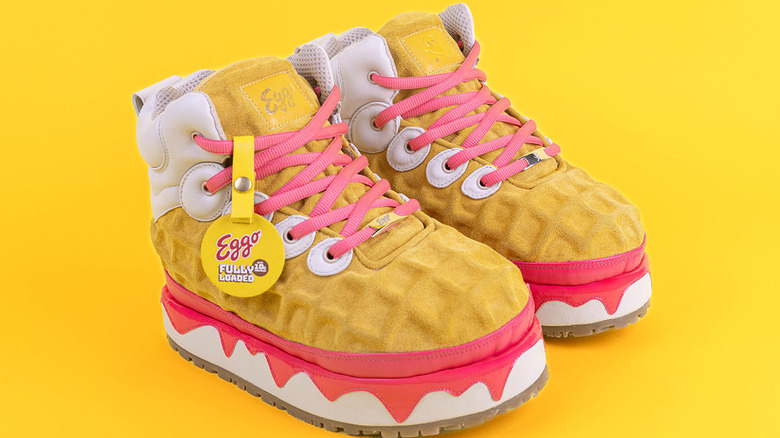 Eggo waffle sneakers