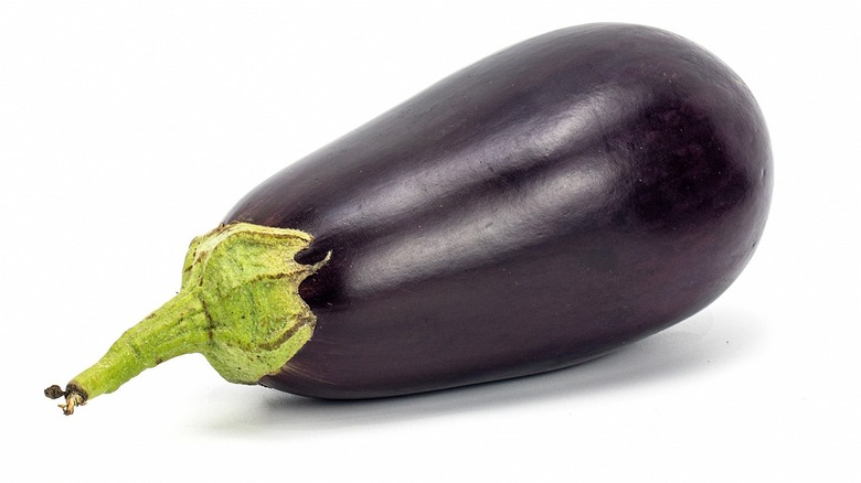 An eggplant