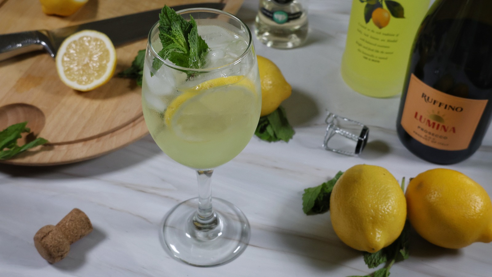 Elderflower Limoncello Spritz Recipe