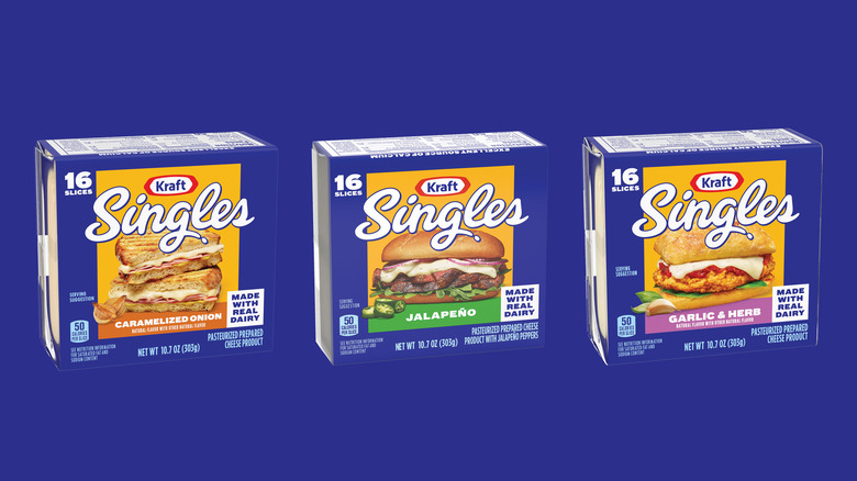 New Kraft Singles flavors