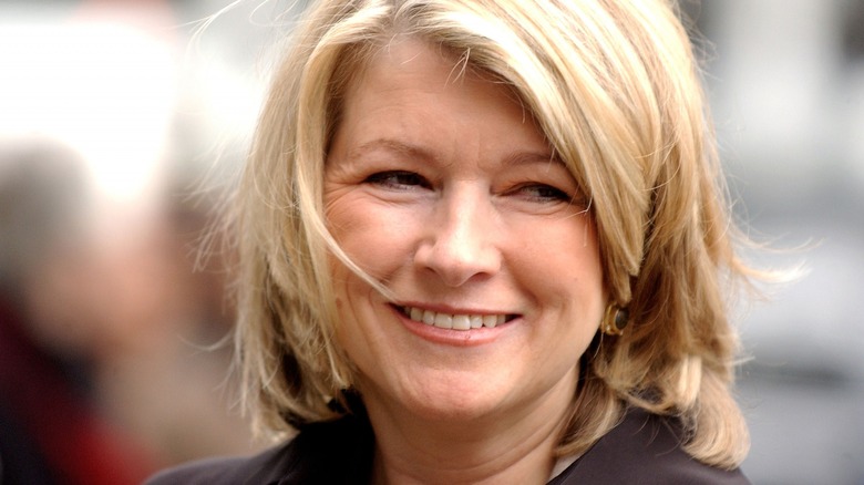 Martha Stewart smiling