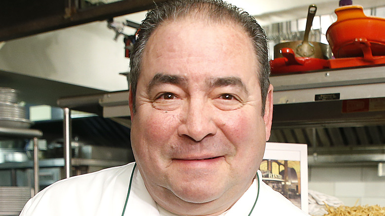 Emeril Lagasse smirking