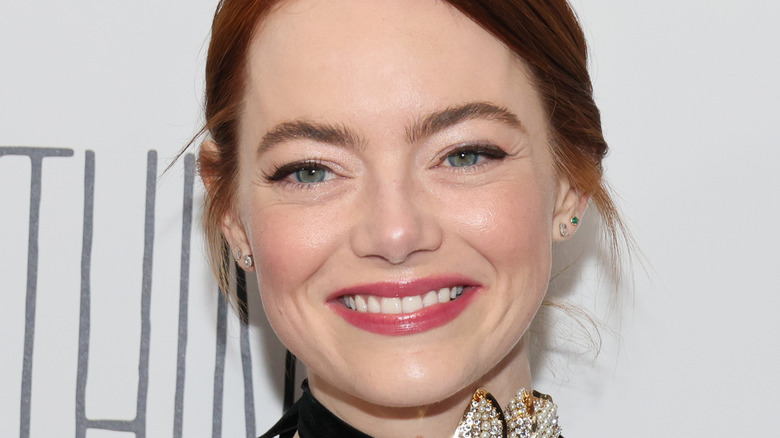 Emma Stone smiling