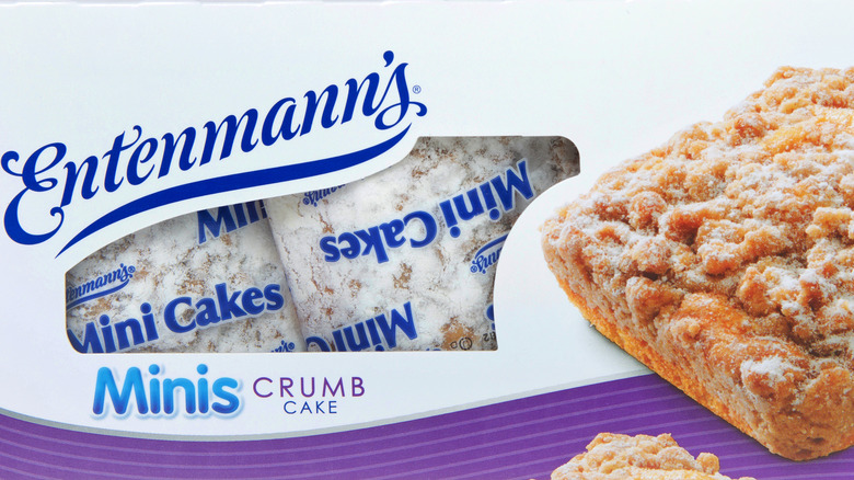 Entenmann's coffee cake minis