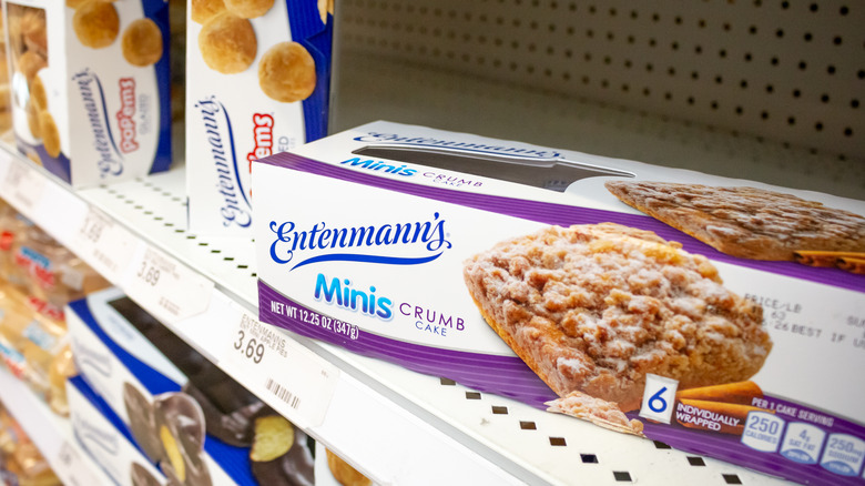 Entenmann's products on store shelves