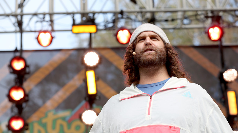 Harley Morenstein speaks at the 2021 Outside Lands Music and Arts Festival