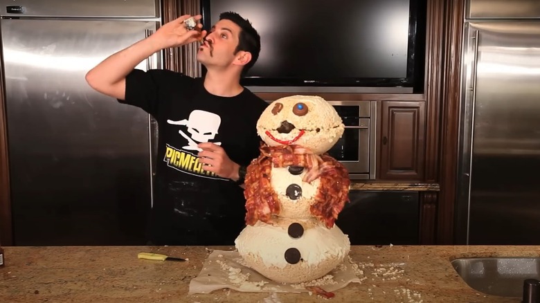A still from the Epic Christmas Carol episode of Epic Meal Time
