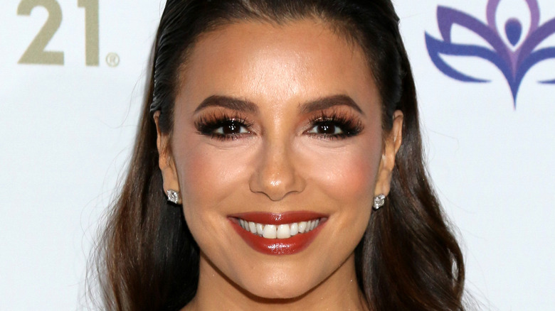 Eva Longoria smiling at event