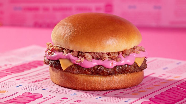 Burger King Pink Burger