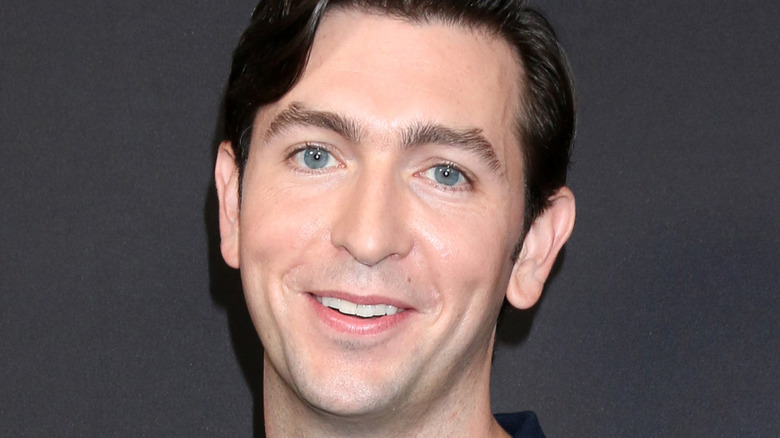 Nicholas Braun (Greg Hirsch) on red carpet