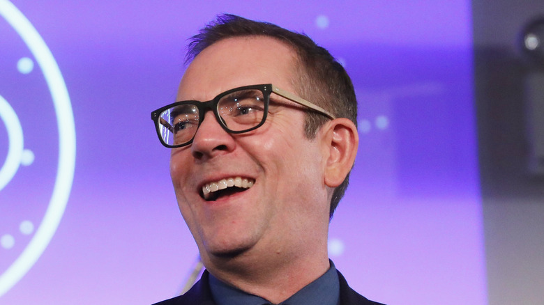 Ted Allen laughing