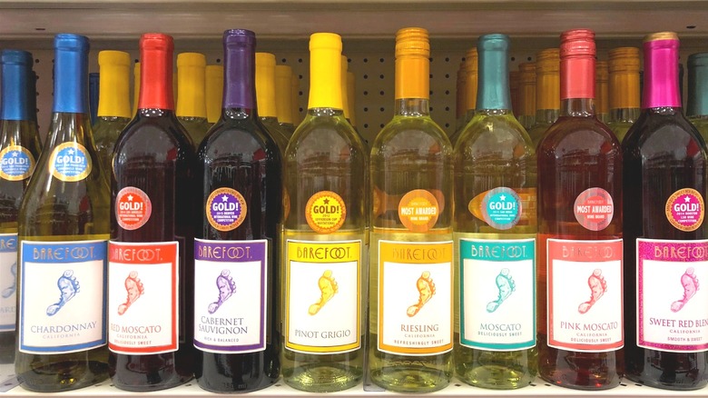 Barefoot Wine Bottles