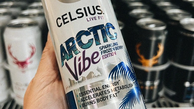 Arctic vibe CELSIUS drink