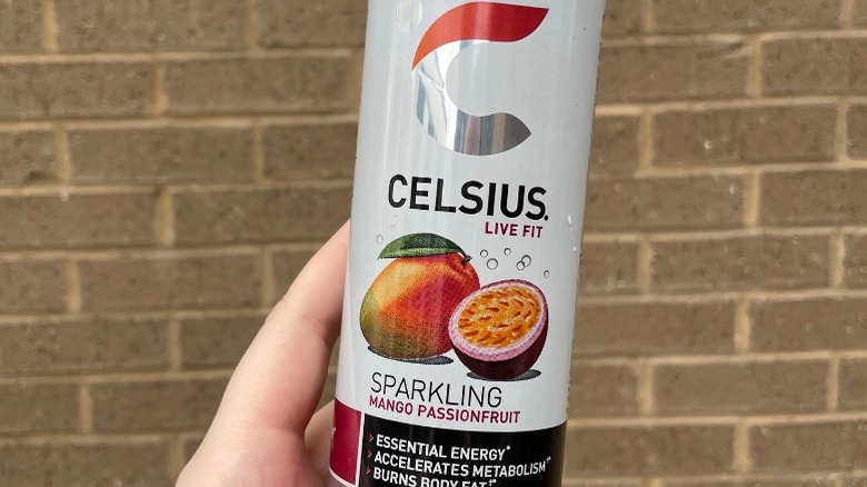 Mango passion fruit CELSIUS drink