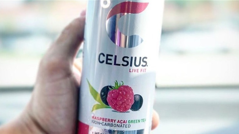 Acai green tea CELSIUS drink