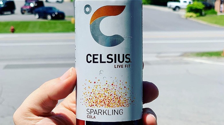 Celsius cola energy drink