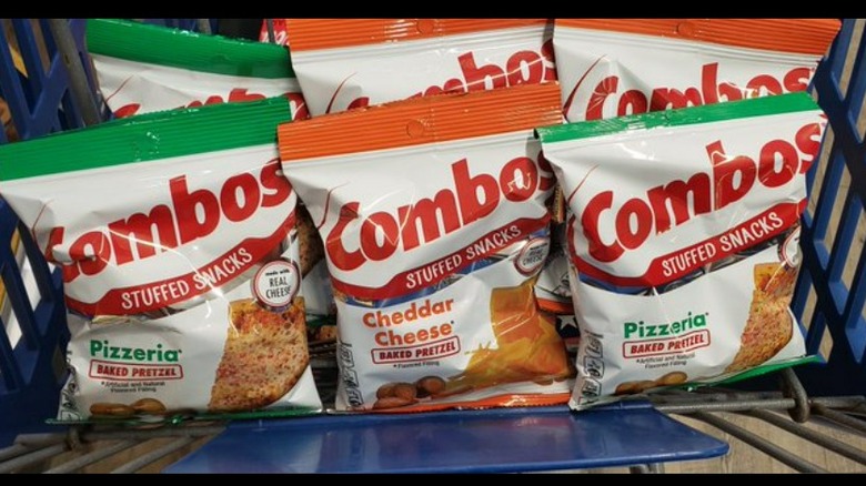 A shopping cart full of Combos