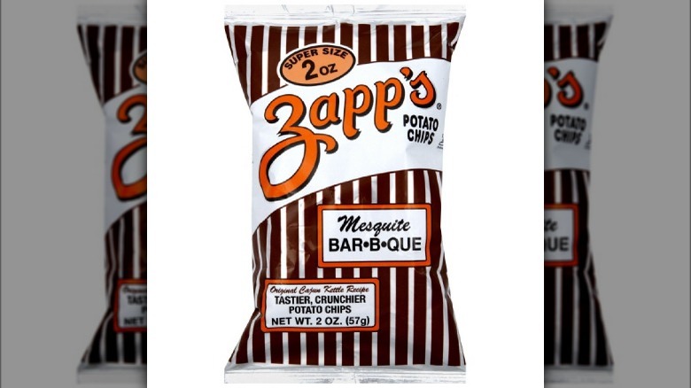   ज़प्प's Mesquite Bar-b-Que Chips