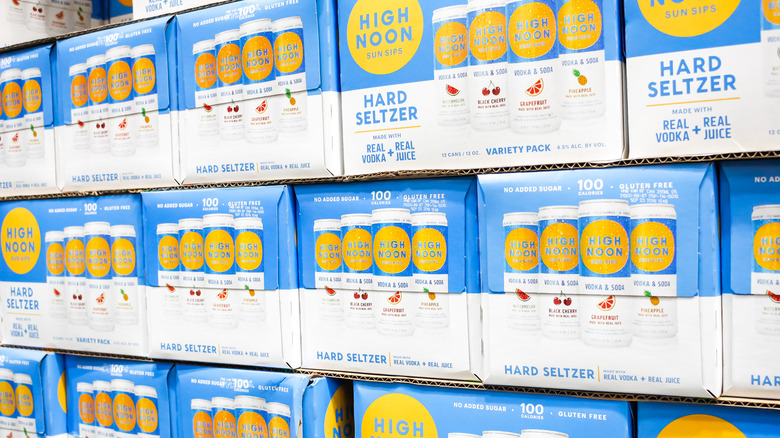 Cases of High Noon Seltzer