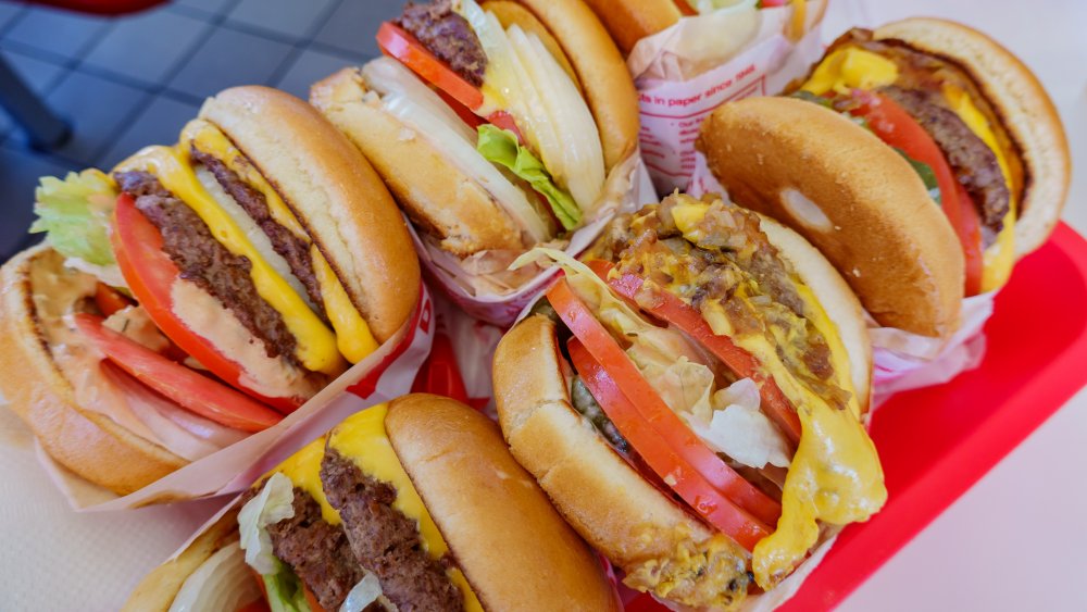 Tmenu items at in-n-out burger