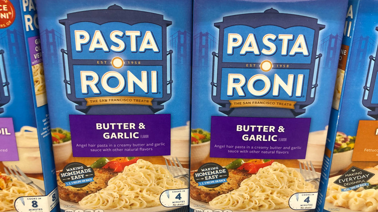 Pasta Roni butter & garlic boxes