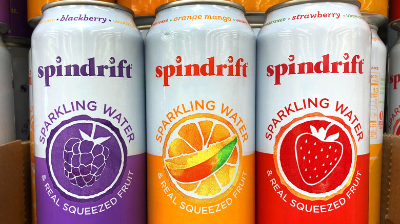Spindrift cans