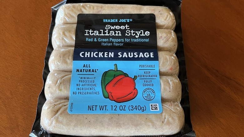 package of Sweet Italian Style sausage