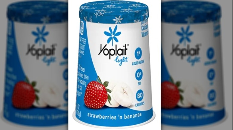 Strawberries 'N Bananas Light yogurt