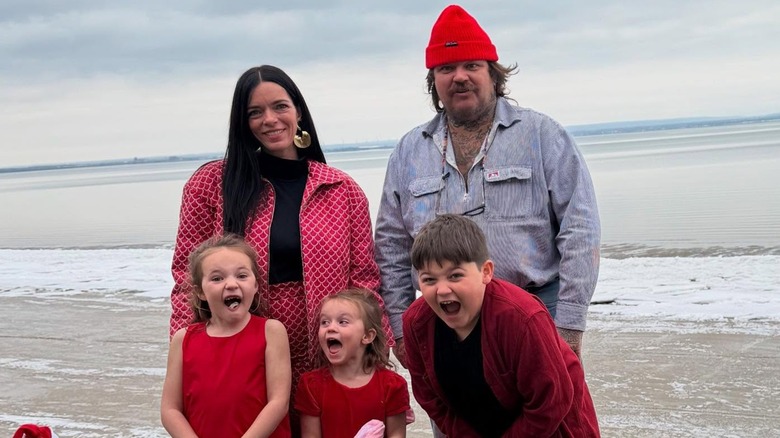 the Matheson family Christmas photo