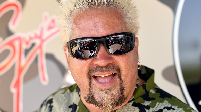 Guy Fieri in black sunglasses