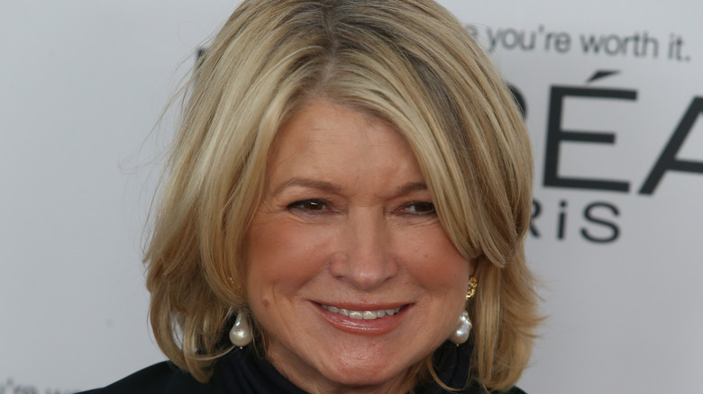 Martha Stewart closeup