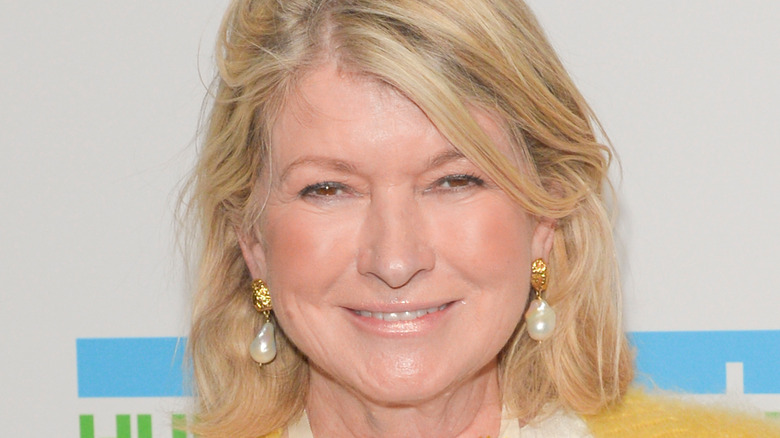 Martha Stewart smiling at event