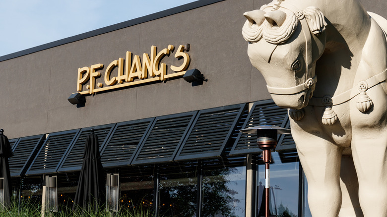 P.F. Chang's  sign