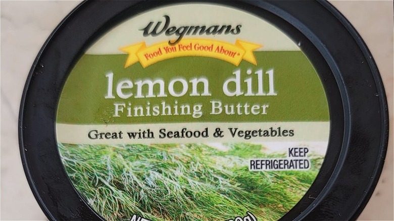 Wegman's lemon dill butter