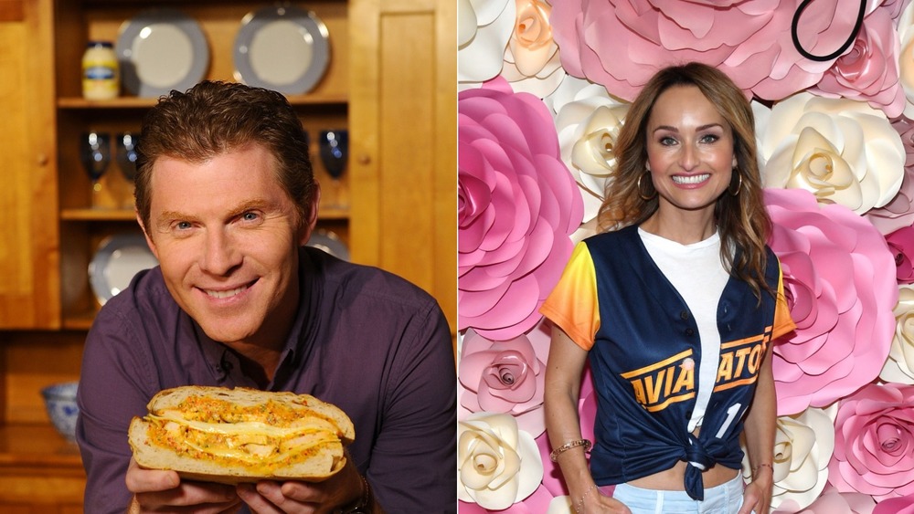 Bobby Flay and Giada De Laurentiis