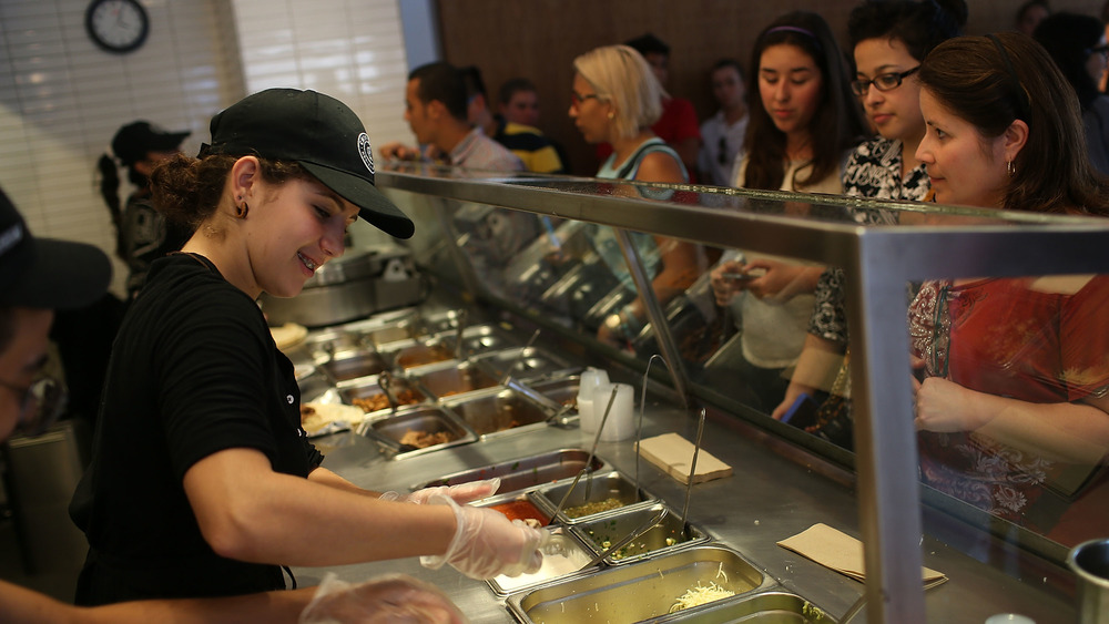 Chipotle ordering