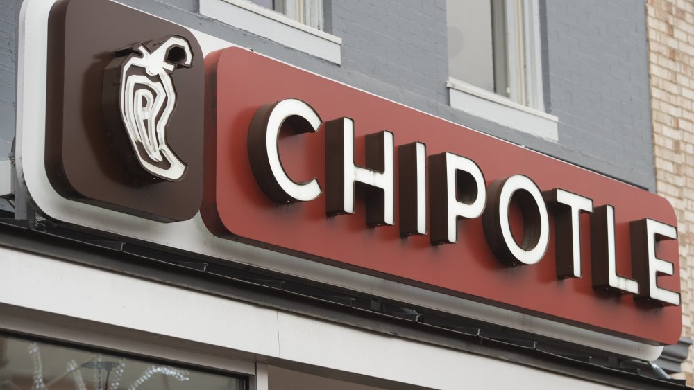 Chipotle's sign