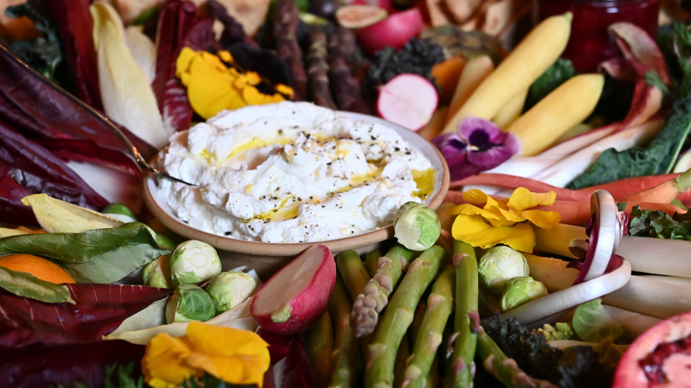 Crudite platter