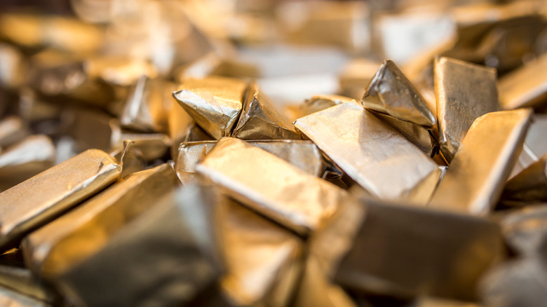 wrapped gianduiotti