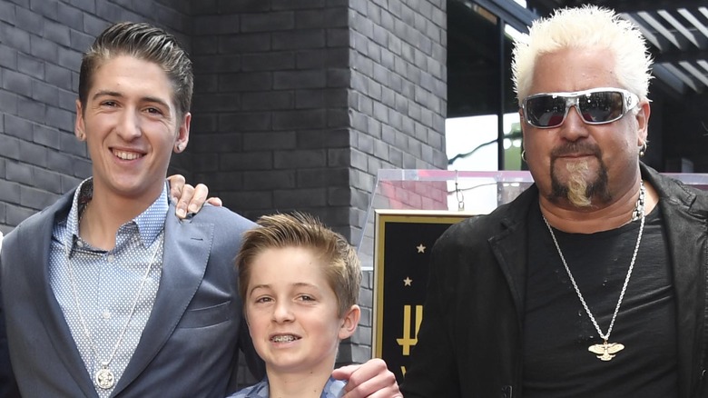 Ryder, Hunter, and Guy Fieri