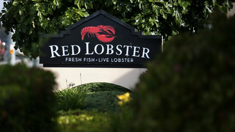 red lobster sign