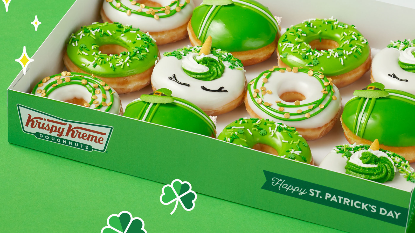 Everything You Need To Know About Krispy Kreme's New St. Patrick's Day