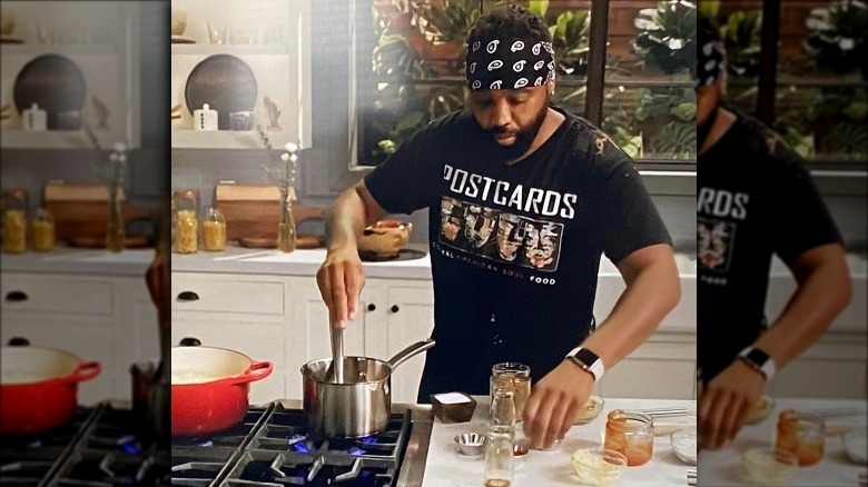 Chef in Make This Tonight studio