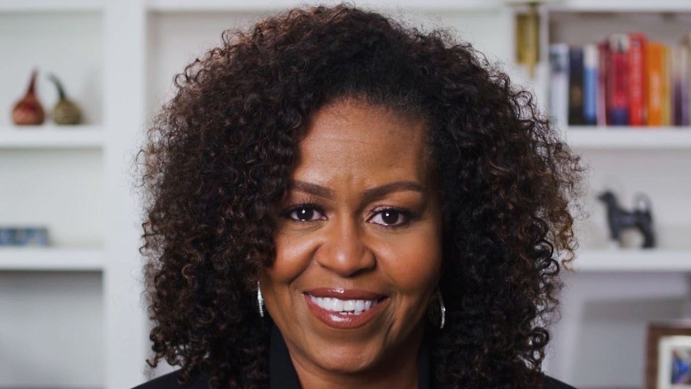 headshot of Michelle Obama